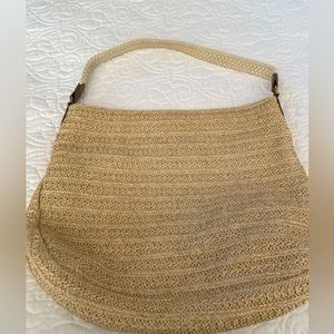 Stella & Dot Ellie Metallic Hobo/Crossbody